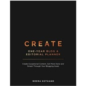 Content planner workbook editorial blogging goals create on year calendar blog